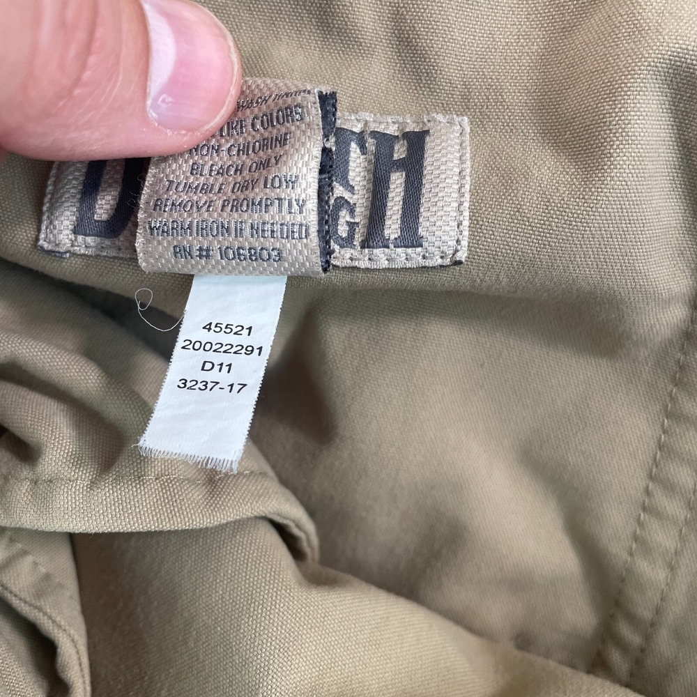 Duluth Trading Convertible Pants Men XL (36x32) Beige Nylon Performance Belted - Picture 12 of 12